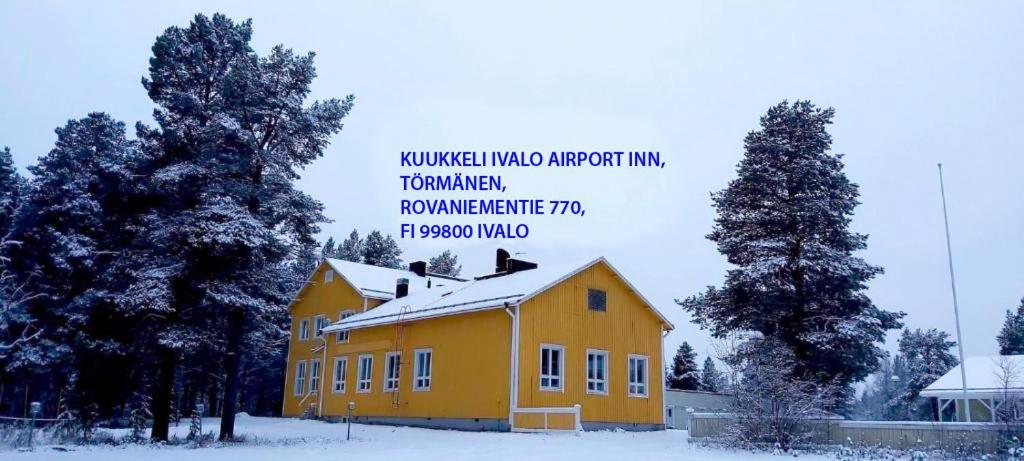 Kuukkeli Ivalo Airport Inn Esterno foto